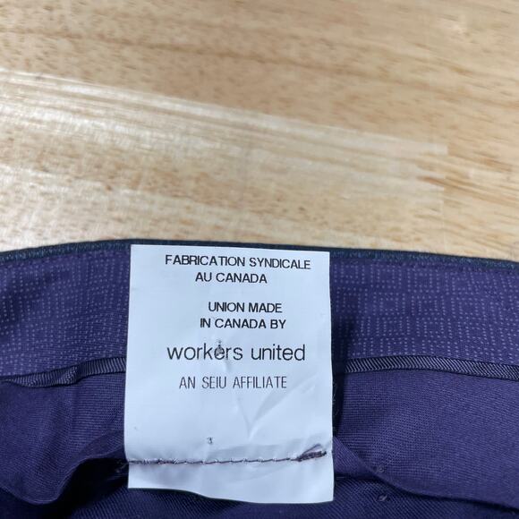 Ted Baker NWOT Karl CT Striped 100% Wool Pant Size 31S Blue Stripe Made in Italy - Picture 5 of 9